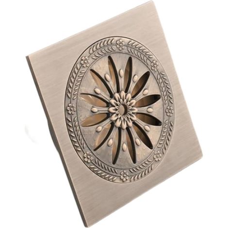 Rkgfnds, Bonde de sol en laiton massif antique pour douche, salle (1/5)