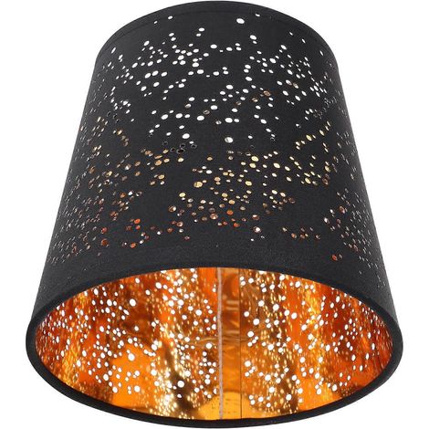 Abat-jour en tissu ajouré, cache-ampoule à pince, couvercle de lampe (1/5)