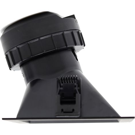 Faretto LED da incasso Pulcom SQ Asimmetrico 8W 38º CCT Switch 2700K-3200K-4000K Nero Opaco - Beneito & Faure Illuminazione Interni