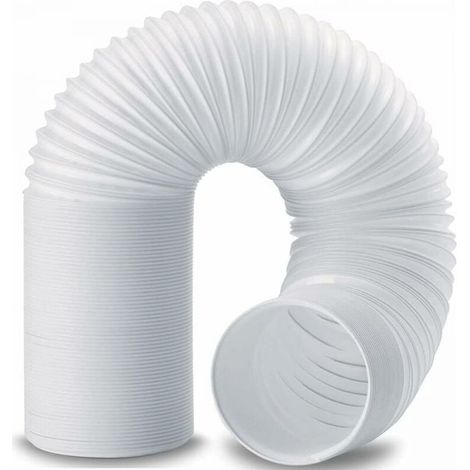 Tuyau Climatiseur Mobile, Diamètre 150mm Tuyau d'Evacuation en PVC Flexible Tube De Ventilation Longueur de 2M Universel Tuyau Kit Pour Climatiseur Mobile Extracteur d'Air Sèche-linge (1/5)