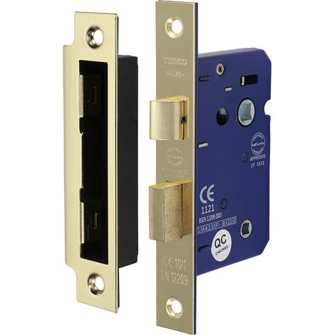 TIMCO Bathroom Lock Electro Brass - 65mm