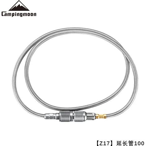 Z17 100CM Kit de camping extérieur - Tube d'extension droit pour réchaud à gaz - Réchaud portable (1/4)