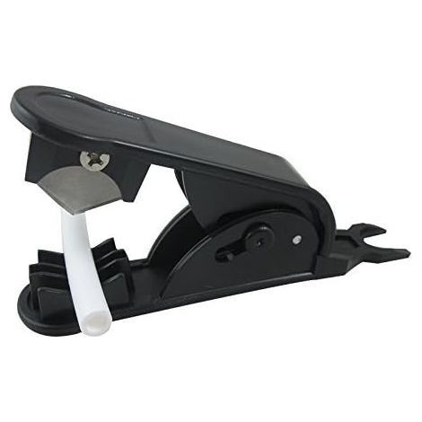 Cisailles coupantes pour tuyaux et flexibles, capables de couper du PVC, du nylon et du PU de 1/4", 3/8" et 1/2", 2 pièces. (1/5)