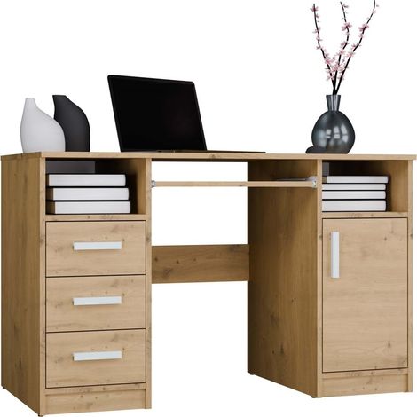 Scrivania, rovere Artisan, 120 x 75 x 60 cm (1/5)