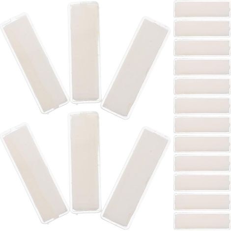 de 100 porte étiquettes transparents avec deux supports d (1/5)
