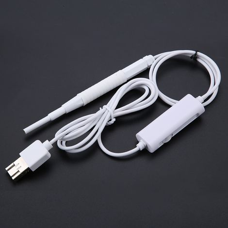 F190 WIFI 6 LEDs Lumière 2 en 1 Endoscope d'inspection médicale visuelle 3,9 mm