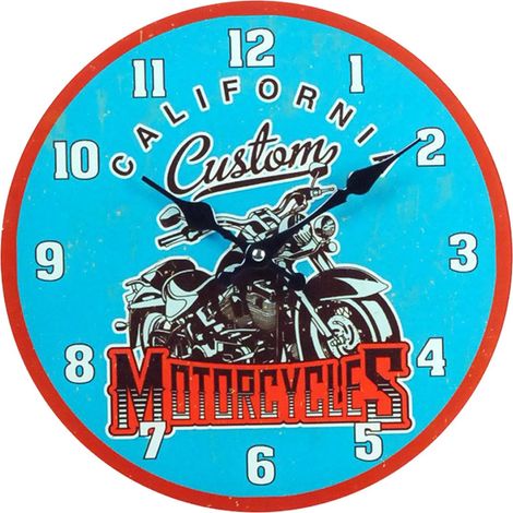 Pendule en verre California Custom 30 cm