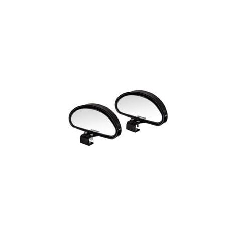 Rétroviseur d'angle mort pour la conduite assistée, pour tous types de véhicules - Miroir convexe à angle réglable (2 pièces-A)