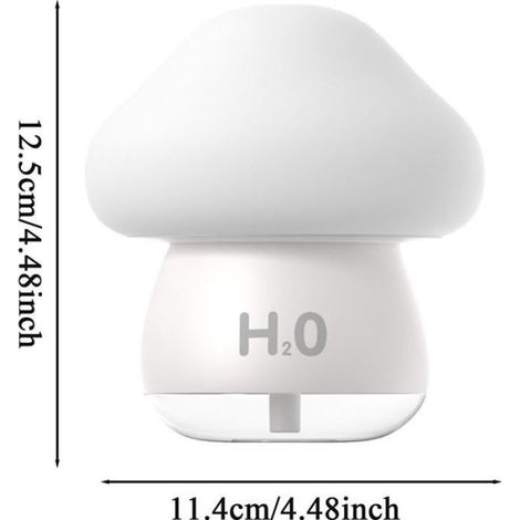 Humidificateur de voyage - Veilleuse 7 couleurs Portable à piles - Maison et bureau (1/5)