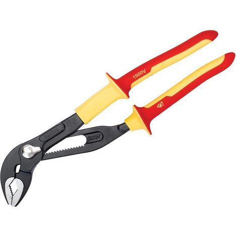 Bahco 7224S VDE Quick-Adjust Water Pump Pliers 250mm - 44mm Capacity BAH7224S (1/3)