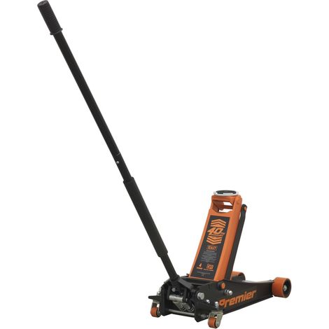 Sealey Trolley Jack 4 Tonne Low Profile Rocket Lift Orange 4040AO