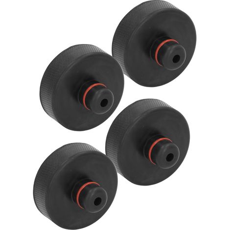 Adaptateur de cric en caoutchouc antidérapant et amortisseur pour Tesla Model 3/Y/X/S - Pièce de rechange pour outil de levage de sécurité (1/5)