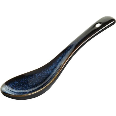 Cuillères à soupe Luna bleu nuit (lot de 12) - Ref DZ771 - Olympia (1/5)