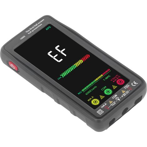 Multimètre numérique électrique intelligent rechargeable testeur automatique voltmètre AC DC tension résistance 1000V DC 750V AC (1/5)