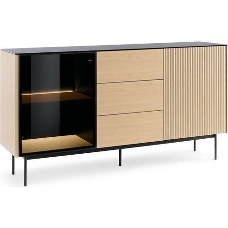 Credenza, rovere Vincenza, 157 x 84 x 39 cm (1/5)