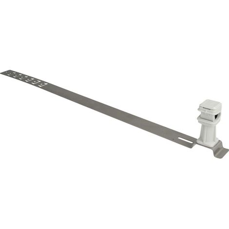 Support conducteur toiture UNIsnap NIRO gris H: 36 mm conducteur rond: 8 mm