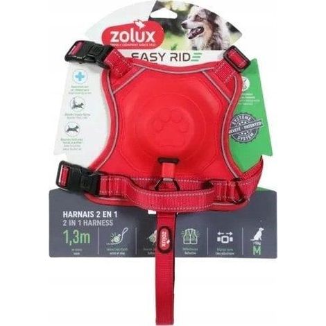 Zolux Arnés Easyride rojo talla M para perro