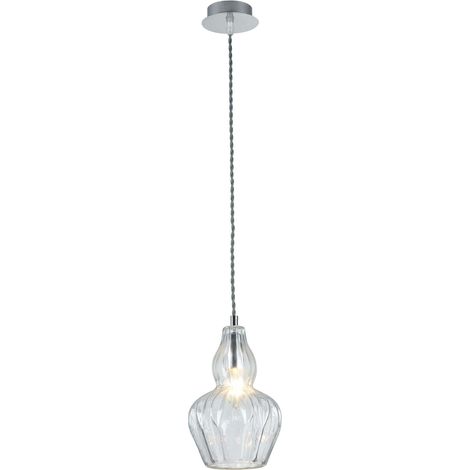 Lampada pendente Pendant in Metallo Eustoma Nickel (1/5)