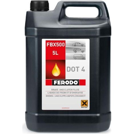 Liquide de frein FBX500 DOT4 - 5L