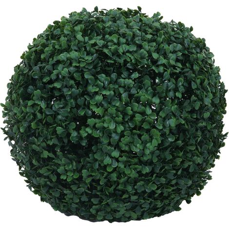 Buisson artificiel HWC-O96 boule de buis Plante décorative Boule de buis Plante artificielle Buxus extérieur polyéthy