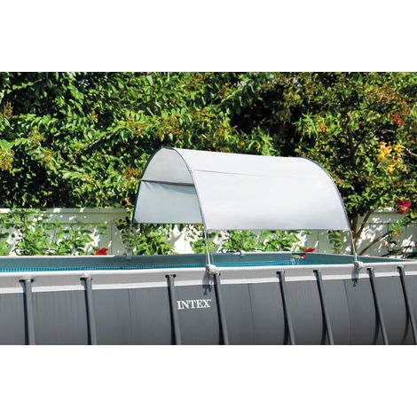 Voile d ombrage piscine rectangulaire 2m 74 - Intex (1/2)