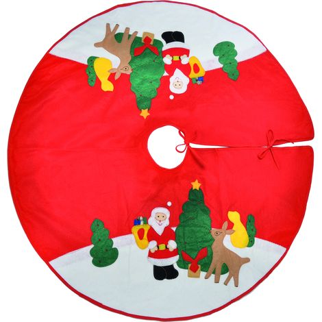 Christbaumdecke rund mit Motiv-M55031