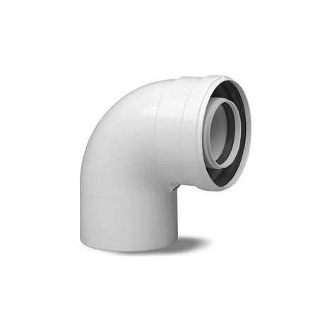 COURBE COAXIALE POUR CONDENSATION 90°