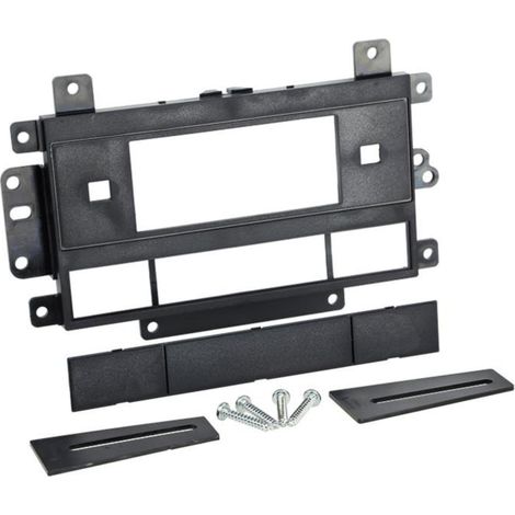 Facade autoradio 1DIN compatible avec Hummer H2 Cadillac Chevrolet Pontiac ap99 - Noir