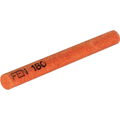 Lima Abrasiva art.328 mm150x10 gr.180 - Tonda al Corindone - Rosver - Conf.12pz