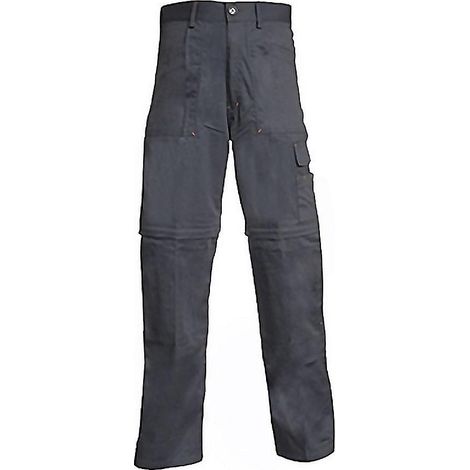 PANTALON GRIS DESMONTABLE TALLA M (1/2)