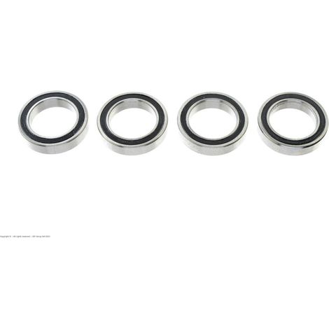 Revtec - Ball Bearing - Chrome Steel - ABEC 3 - Rubber Shielded - 1/2X3/4X5/32 - R1212-2RS - 4 pcs