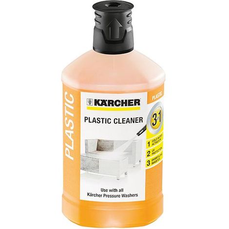 Karcher 6.295-758.0 Plastic Cleaner 3-In-1 Plug & Clean (1 litre) KAR62957580