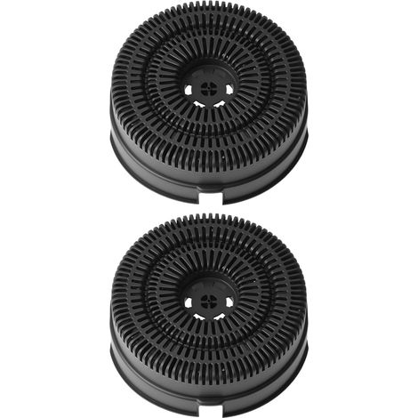2 Cartouches Filtrantes à Charbon Actif 142 X 142 X 50 Mm Compatible avec ELITE 14 LUX GRIX/A/90 PRF0037992B (1/5)