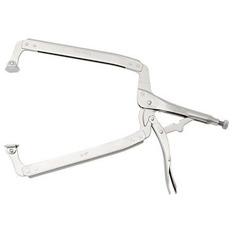 Irwin T20EL4 pinza mordaza Cuello de Cisne plateada 27,5 cm