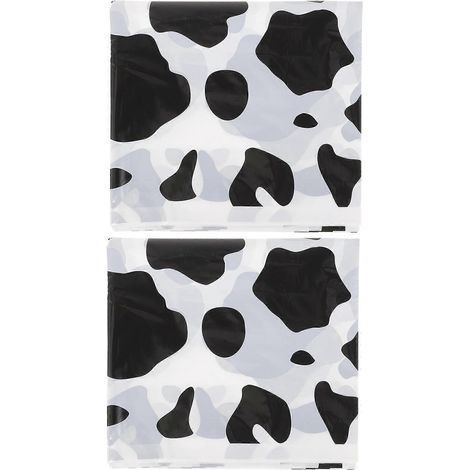 Lot de 2 nappes à motif vache, décorations de fête-180x137cm (1/2)