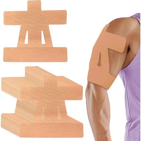 15 Rollen vorgeschnittenes Kinesiologie-Tape, atmungsaktives, wasserdichtes und elastisches Sporttape zur Unterstützung.