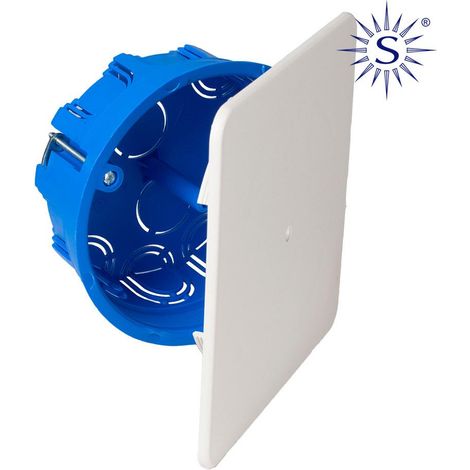 Anschlussdose zum Anschluss und zur Ableitung in Hohltrennwänden ø100x46mm EDM 60091