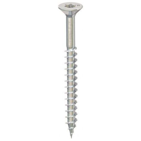 Vis tete fraisée, filetage partiel T-DRIVE - HECO-FIX-plus SeKo TD 6,0x130 zn-bl TG HP (Par 100)