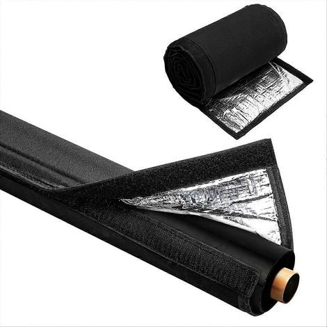 Isolation multicouche pour tuyaux de cuivre CVC, gaine isolante Oxford 600D pour tuyaux de climatisation extérieurs, conduite de cuivre flexible (1/5)
