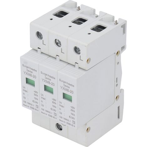 Parafoudre Triphasé 420V Haute Protection - Dispositif Anti-Surtension pour Installation Domestique (1/5)