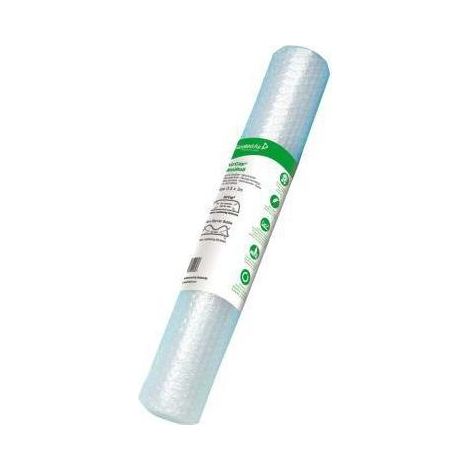 Luftpolsterfolie ® 40 cm x 5 m (B x L) Polyethylen 30 % recycelt transparent/grau (1/4)