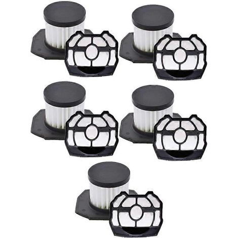 Lot de 5 filtres avec 2 préfiltres de rechange pour aspirateur balai Ryobi P718 313282002 18 volts (1/5)