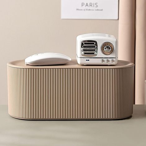 Boîte de rangement pour câbles - Boîte de rangement pour cacher et dissimuler les câbles électriques - Boîte de multiprise (1/5)
