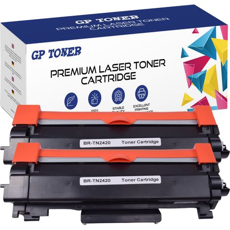2 Toner für Brother GP-B2420 x2 (1/5)