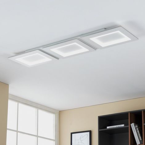 [GEBRAUCHT] B-Ware EGLO Deckenleuchte Deckenlampe LED weiß Stahl connect Padrogiano App steuer69 (1/2)