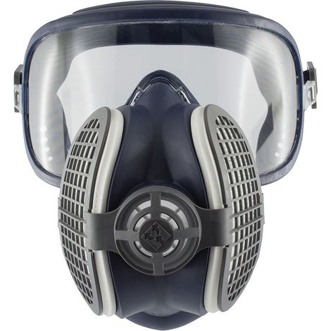 Masque intégral respiratoire FFP3 Luxe GYS 037021 - Bleu foncé - M/L (1/2)