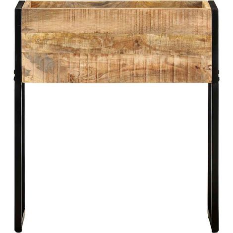 Maison Exclusive - Pflanzkübel 60x20x68 cm Raues Mangoholz (1/5)