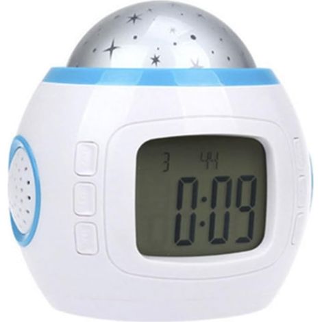 Horloge de Projection Étoile Veilleuse Projecteur Lampe Enfants (1/5)