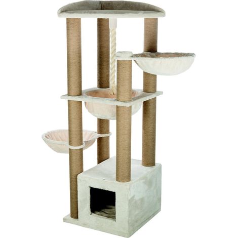 Trixie Kratzbaum Deluxe Creme für Katzen