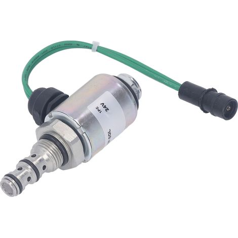 Électrovanne 24V Ensemble de Distribution pour Pelle Caterpillar CAT 120H 120H NA, Groupe de Solénoïde Hydraulique, Pièce de Rechange Compatible (1/5)